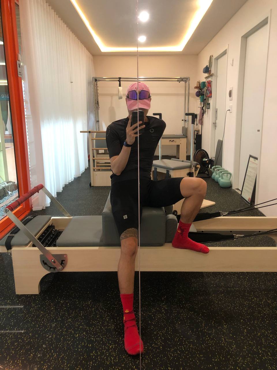 Tập trên máy reformer
