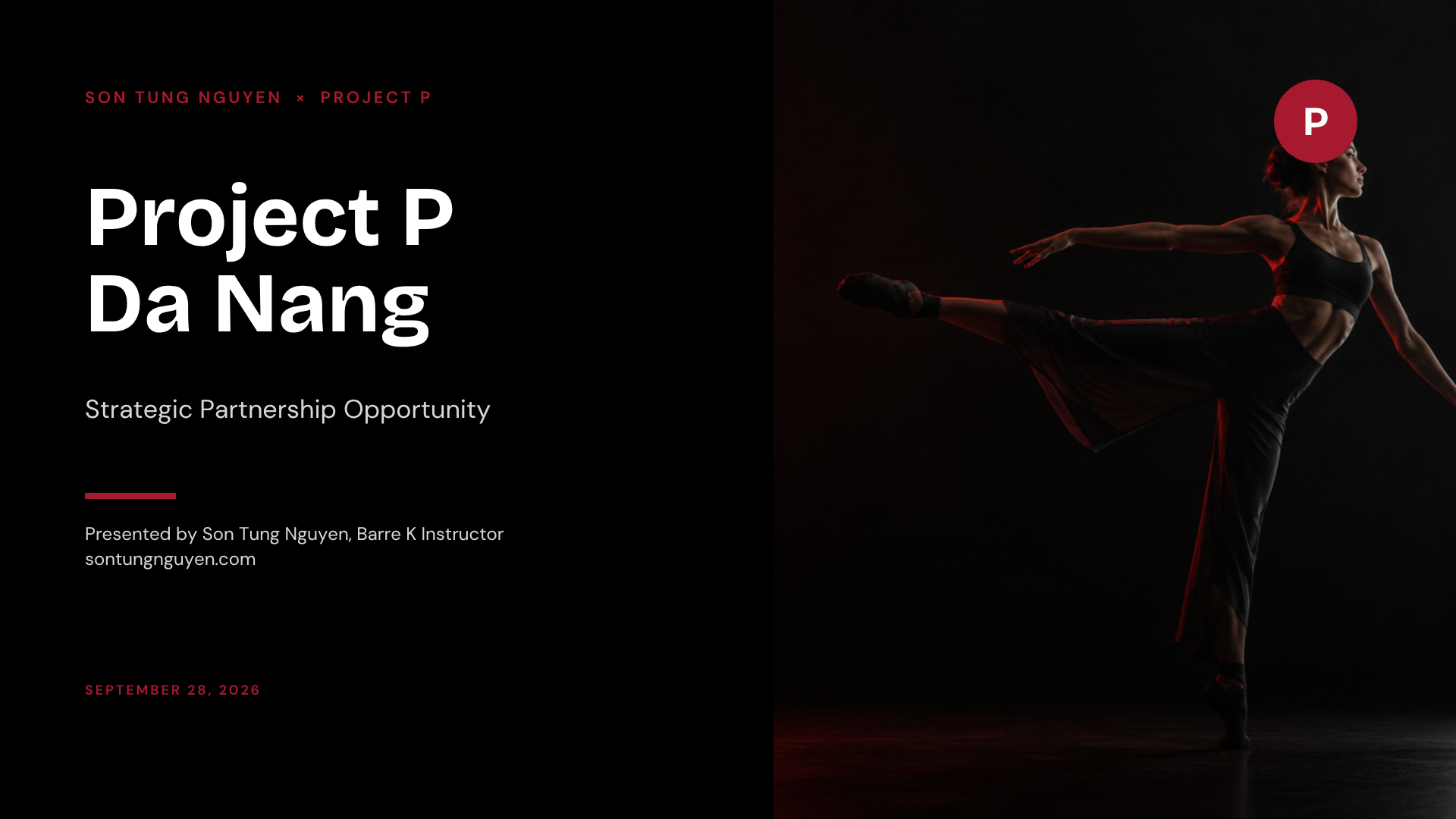 Project P — Slide 1