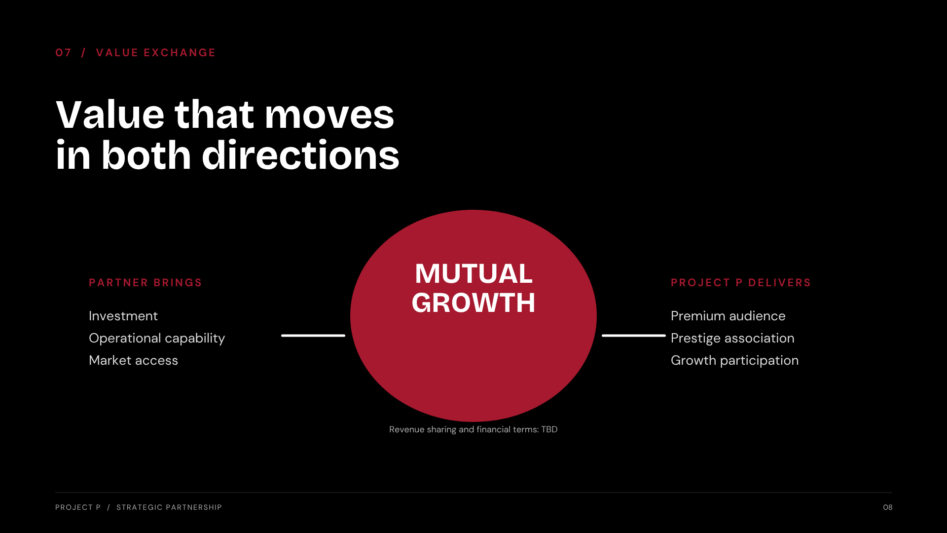 Project P — Slide 8