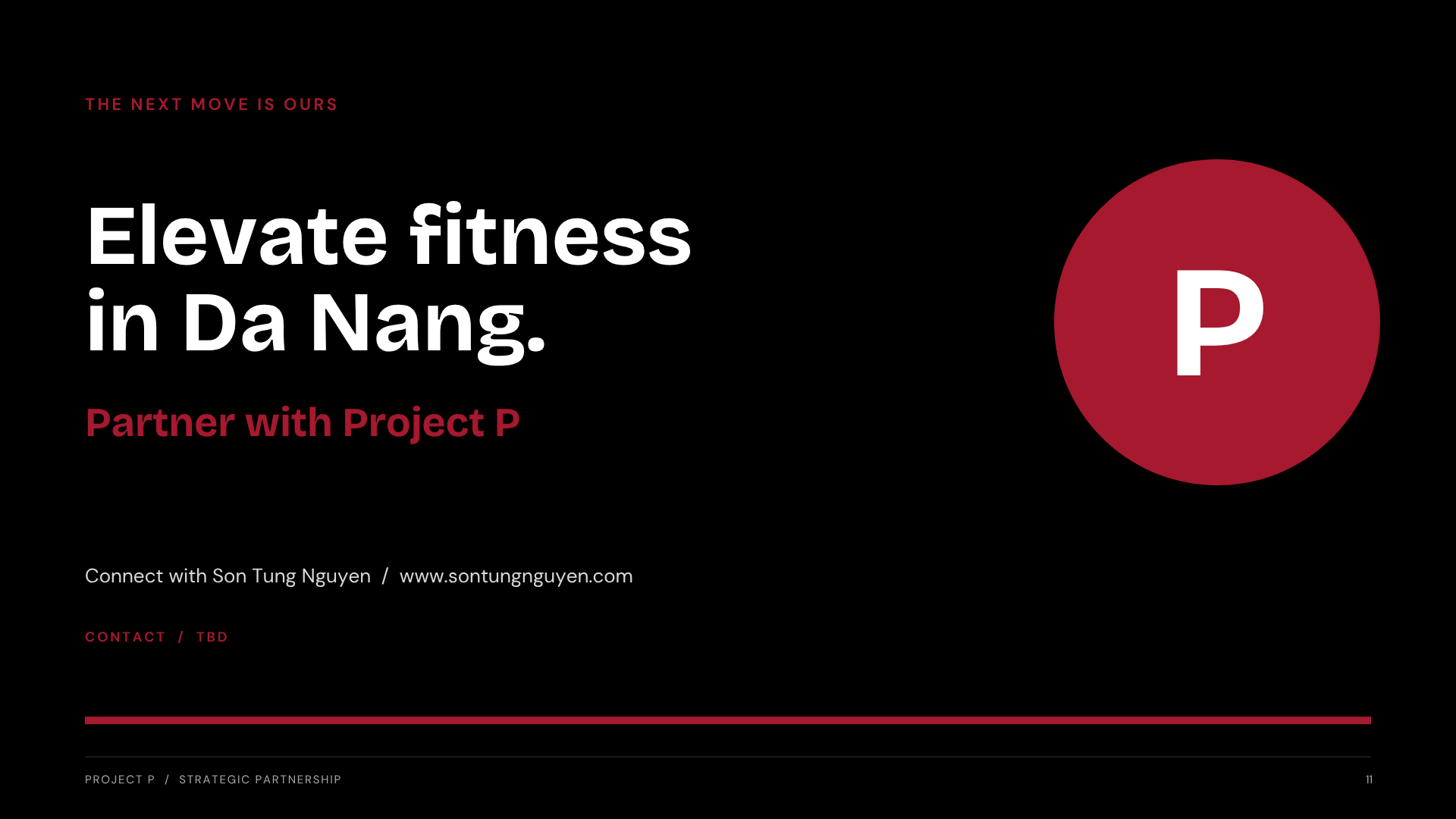 Project P — Slide 11